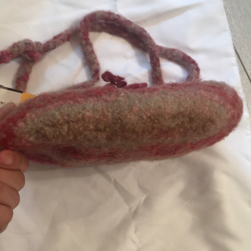 Dianne’s Purls Hans knitted chunky knit purse NWT - Picture 4 of 6